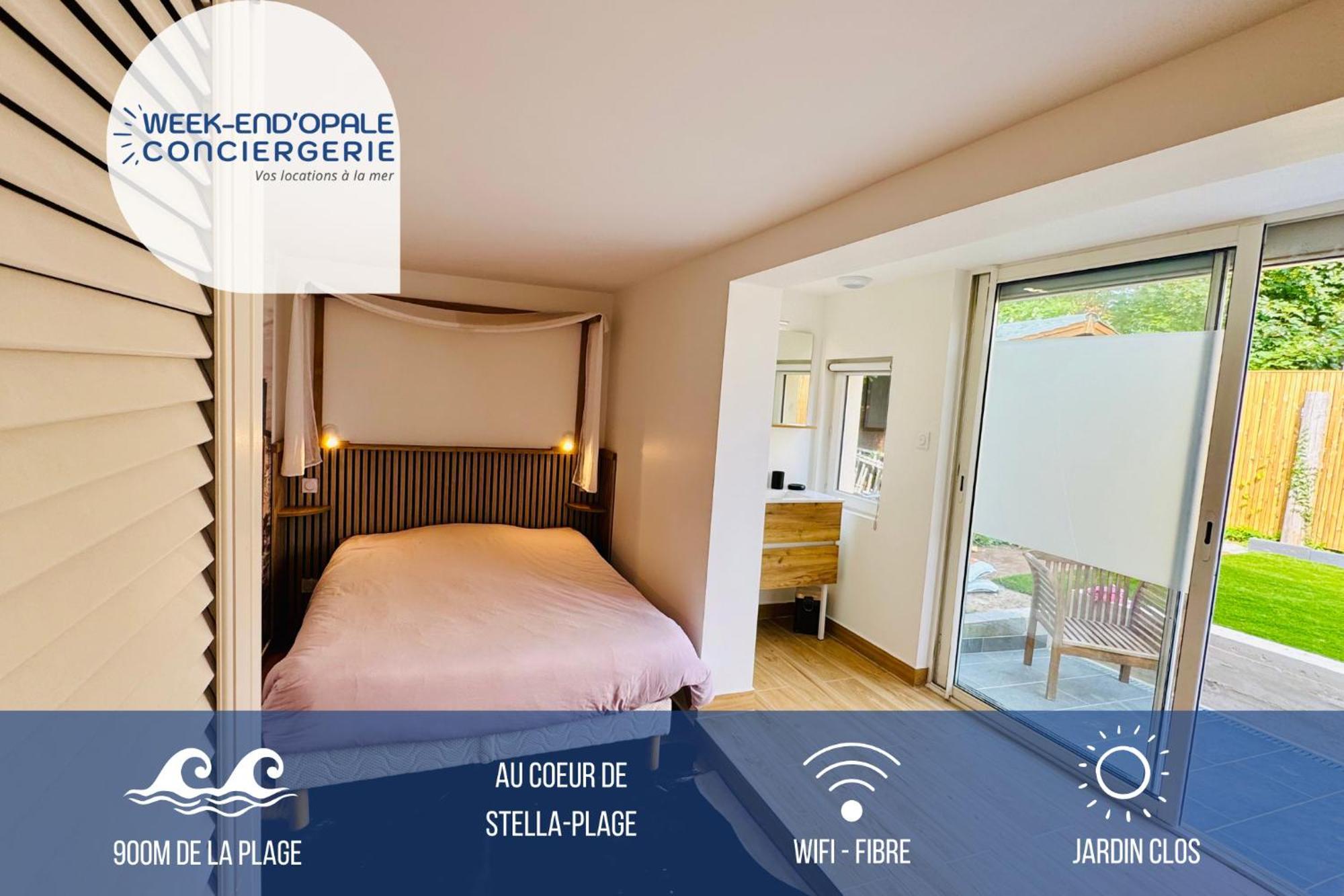 Maison De Vacances A 900M De La Plage Стелла-Плаж Экстерьер фото